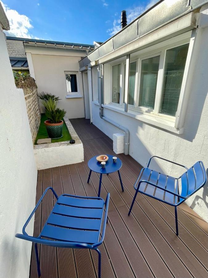 Soleil Levant - T2 Avec Terrasse Proche Gare Amiens Buitenkant foto