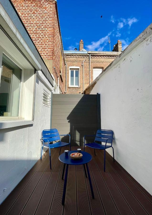 Soleil Levant - T2 Avec Terrasse Proche Gare Amiens Buitenkant foto