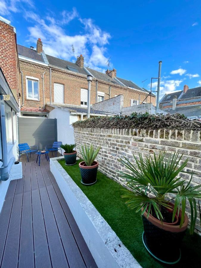 Soleil Levant - T2 Avec Terrasse Proche Gare Amiens Buitenkant foto